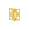 Bisagra Rectangular 1" Acero Latonado, Hermex 43192