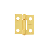 Bisagra Rectangular 1" Acero Latonado, Hermex 43192