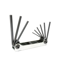 Juego de 9 Llaves Allen Tipo Navaja 5/64-1/4" Urrea 4993