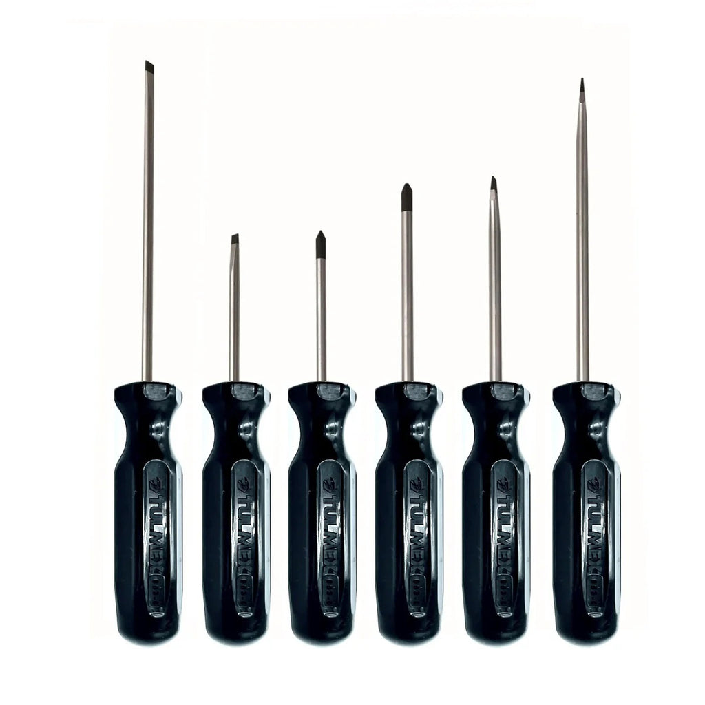 Juego De 6 Desarmadores (Color Negro), Tulmex J643-6