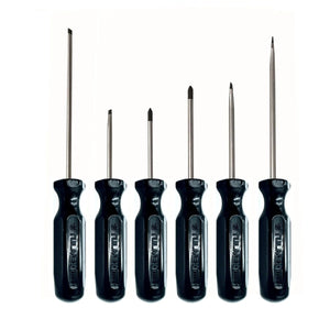 Juego De 6 Desarmadores (Color Negro), Tulmex J643-6