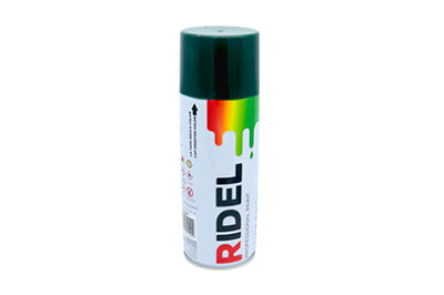 Pintura en Aerosol 400 ml/280 gr Verde Bosque, Ridel PA-VE.