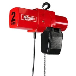 Polipasto Eléctrico 2 Toneladas 20 Pies 115/230V Milwaukee 9573