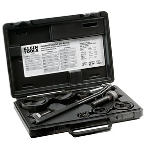 Juego De 6 Sacabocados De 1/2 a 2, Klein Tools 53732SEN