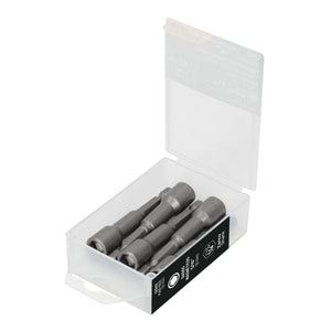 Estuche Con 5 Dados Magnéticos De 5/16" Largo 2-1/2", Expert 12942