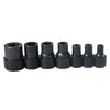 Juego de 7 Dados Torx Hembra E6 a E16 Urrea 4752E