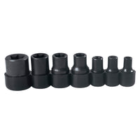 Juego de 7 Dados Torx Hembra E6 a E16 Urrea 4752E