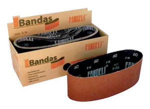 Banda De Lija 3 x 18", X-86, Grano 80, Fandeli 08501
