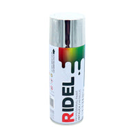 Pintura en Aerosol 400 ml/280gr Color Cromo, Ridel PA-CROM.