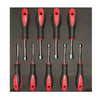 Juego de 9 Dest. bimaterial De Caja mm Urrea CH210***