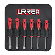 Juego de 6 destornilladores bimaterial caja en pulgadas Urrea 8200***