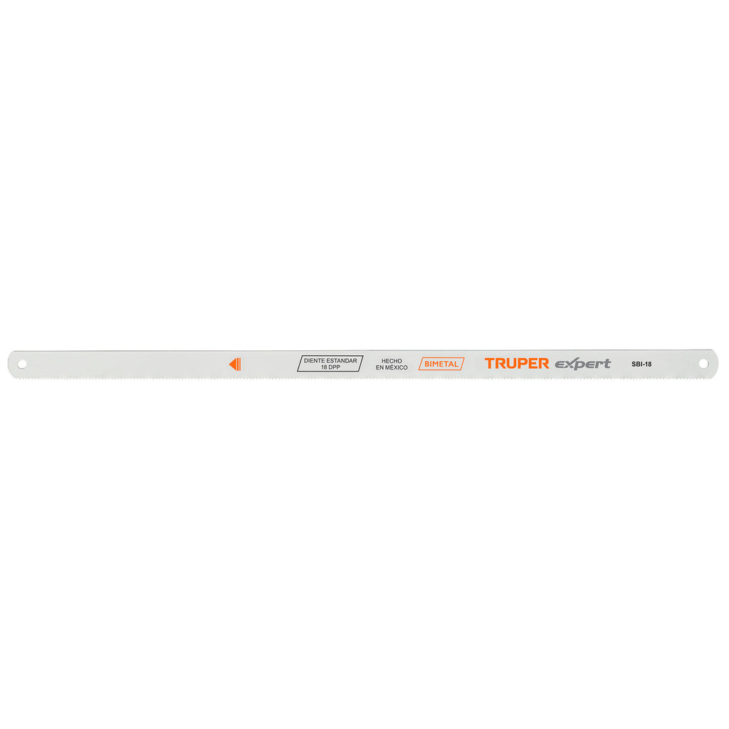 Segueta Bimetálica De 12", 18 DPP, Truper Expert 18100