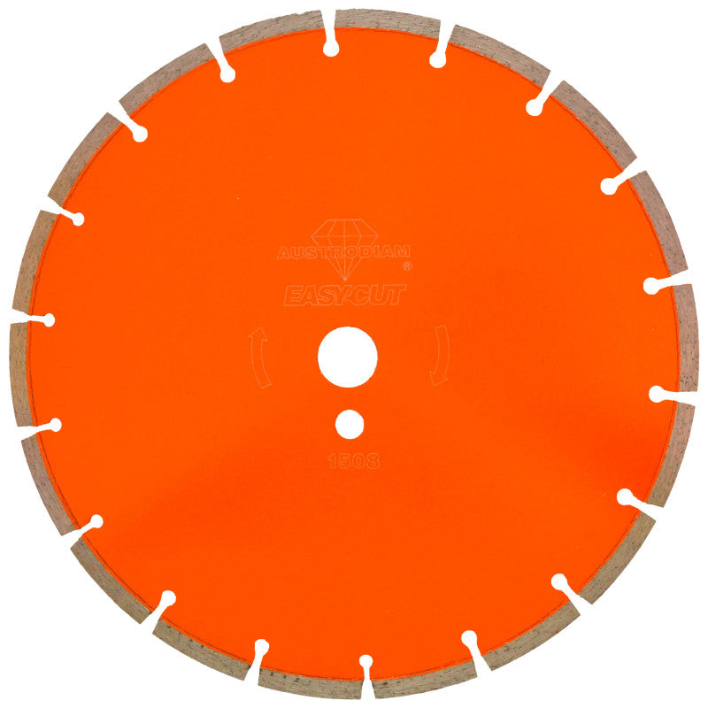 Disco de Diamante de 12 x 0.110 x 1 Naranja EASY-CUT Austrodiam 1508