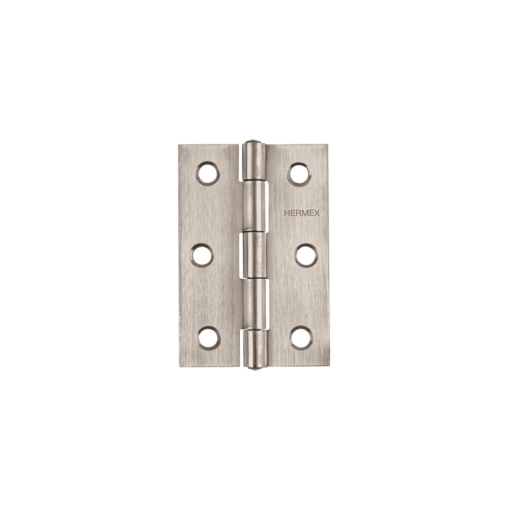 Bisagra Rectangular 3' Acero Inoxidable, Hermex 43203