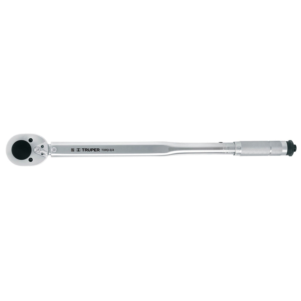Torquímetro Micrométrico, Cuadro 3/4", Truper 13547
