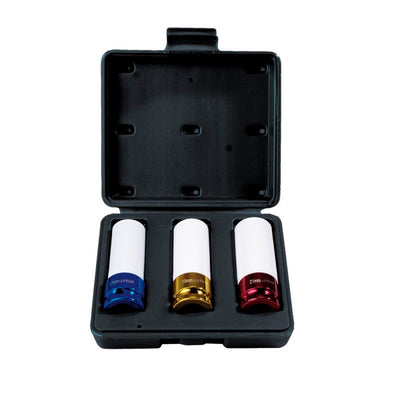 Juego de 3 dado imp prot metr 1/2