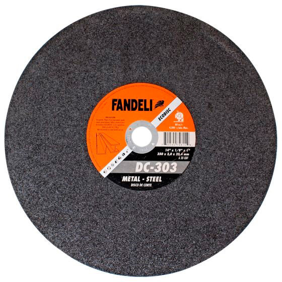Disco Para Corte Estacionario Metal 14" x 1/8" x 1"- ECO, Fandeli 74815