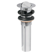 Contra P/Lavabo Con Rebosadero, Tipo Moneda, Cromo, 1-1/4', Foset 49983