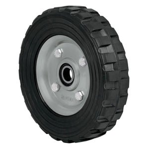 Rueda De Hule Sólido 7" Para Diablo, Un Balero, Pretul 45482