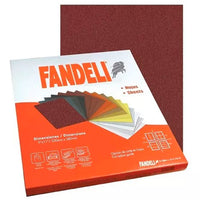 Hoja De Lija Para Fierro, Grado 320, 0.230m X 0.280m, Tela 9" x 11",  Fandeli 00081