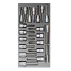 Juego de 20 dados con punta 1/2" Urrea CH110L