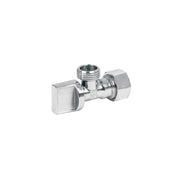 Llave Angular De Latón 1/2 x 1/2" Para CPVC, Tipo Barrilito, Foset 49108
