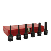 Juego de 6 dados punta hexagonal  métricos 1/2" Urrea 74250