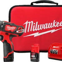 Rotomartillo De 3/8" Sistema M12 Con 2 Baterias y Cargador, Milwaukee 2408-22