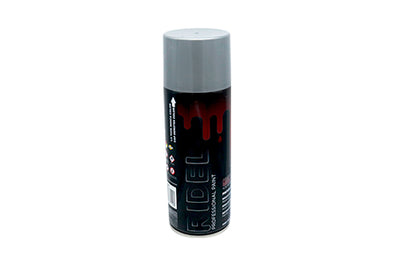 Pintura en Aerosol Alta Temperatura 400 ml/280gr Color Aluminio, Ridel PA-AAL.