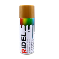 Pintura en Aerosol 400 ml/280gr Color Oro 18k, Ridel PA-MO18K.