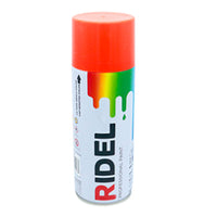 Pintura en Aerosol 400 ml/280gr Naranja, Ridel PA-NA.