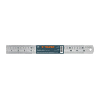Regla 30cm De Acero Inoxidable, Truper 14387