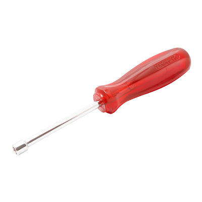 Desarmador Mango Rojo Barra Redonda Punta de Caja 1/4