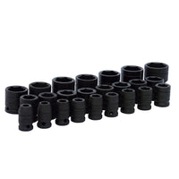 Juego de 24 Dados de Impacto Métricos 1/2" Urrea 74206