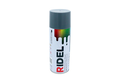 Pintura en Aerosol 400 ml/280gr Color Plateado Metalico, Ridel PA-MPL.