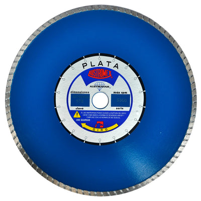 Disco de Diamante de 12 x 0.11 x 1 Azul Plata  Austrodiam 831
