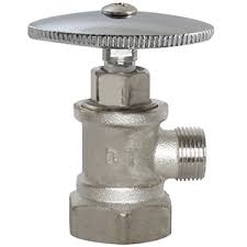 Llave 1/2 X 1/2 Control Lavabo Cromada, Dogotuls RU6030