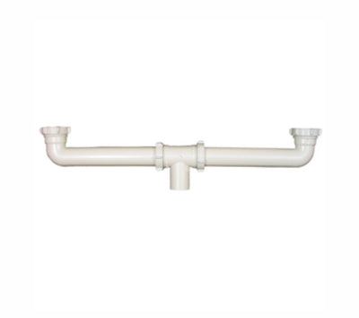 Salida Central para Doble Tarja PVC Rugo 11-EP