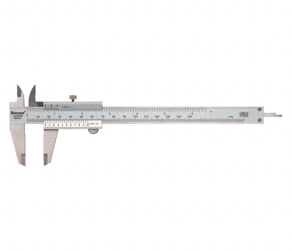 Calibrador Vernier 0-6"/150mm Starrett 125MEB-6/150
