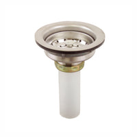 Contracanasta Acero Inoxidable con Tubo de PVC Rugo 13IP
