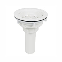 Contra Canasta para Fregadero PVC con Tubo Rugo 13-R