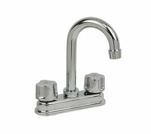 Mezcladora Lavabo Cromada Tipo Bar Rugo 24-IB