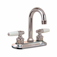 Mezcladora Lavabo Cromada Tipo Bar Maneral Pirulí Rugo 24-IP