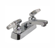 Mezcladora Lavabo Cromada Maneral Pirulí Rugo 24-P