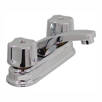 Mezcladora Lavabo Cromada Maneral Tauro Rugo 24-Q