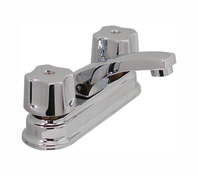 Mezcladora Lavabo Cromada Maneral Tauro Rugo 24-Q