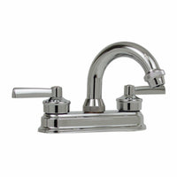 Mezcladora Lavabo Cromada Maneral Palanca Rugo 24-TD