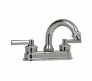 Mezcladora Lavabo Cromada Maneral Palanca Rugo 24-TD