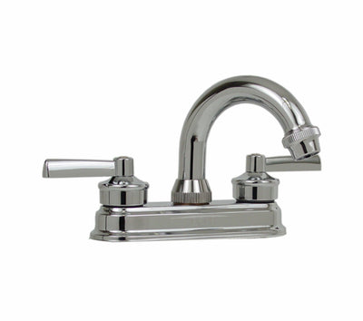 Mezcladora Lavabo Cromada Maneral Palanca Rugo 24-TD