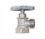 Llave de Control Angular Acabado Satinado Rugo 25-CC